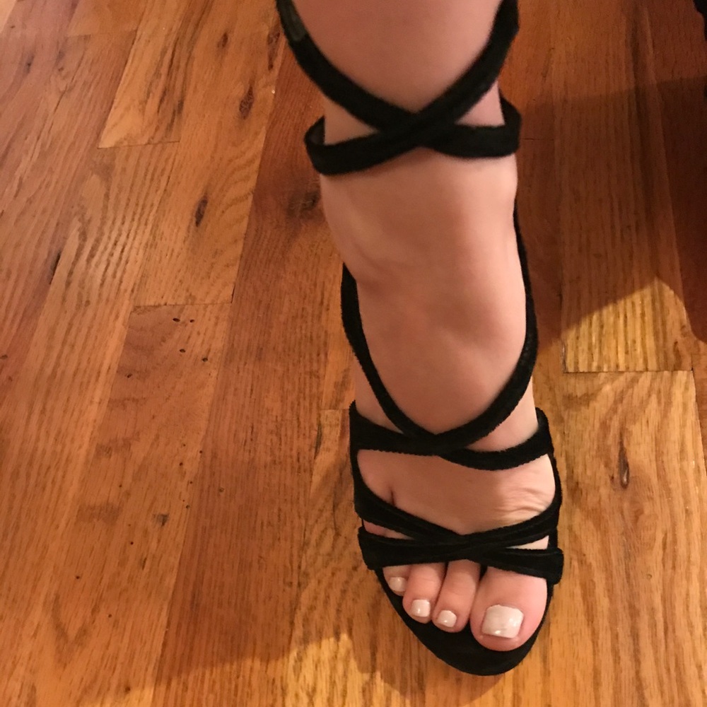 Guess. Strappy heels