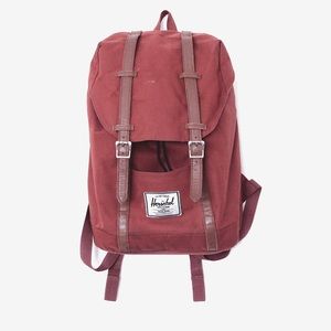 Herschel Retreat Burnt Orange Canvas Backpack Herschel Retreat Burnt Orange Canvas Backpack