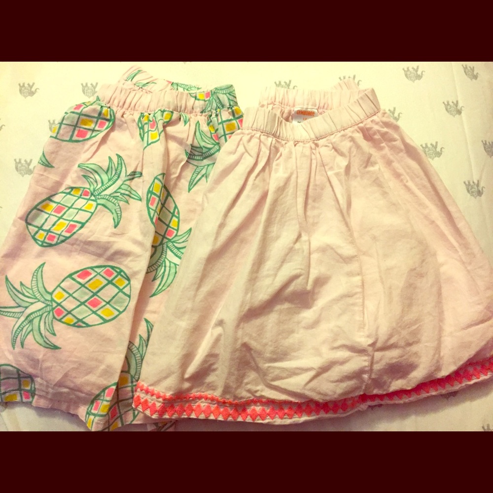 Gymboree Girls Skirt Set (2) Size 12