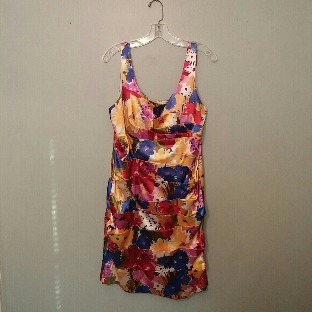 Floral Pencil Dress