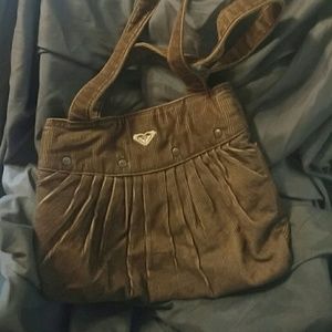 Roxy brown corduroy bag
