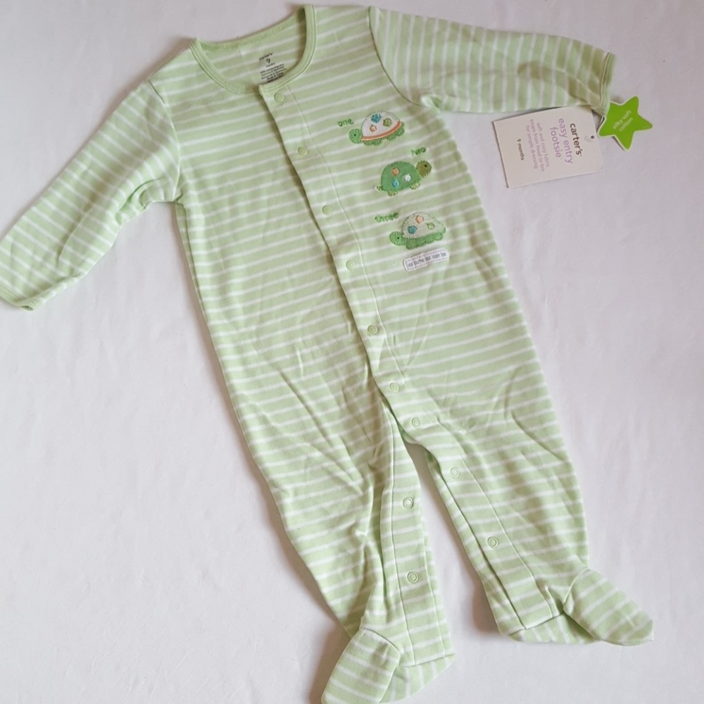 Carter's "As Cute As Can Be" Sleep & Play NWT