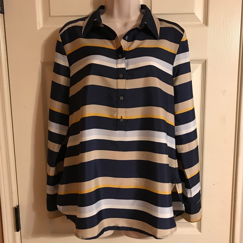 Ann Taylor Long Sleeve Blouse