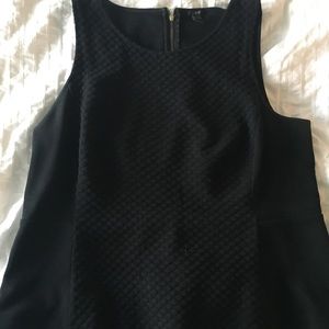 J. Crew sleeveless black top