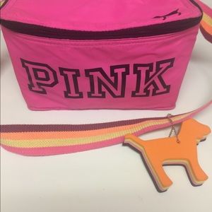 Pink Victoria's Secret lunch box