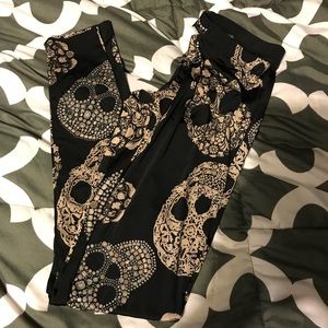 Skull leggings