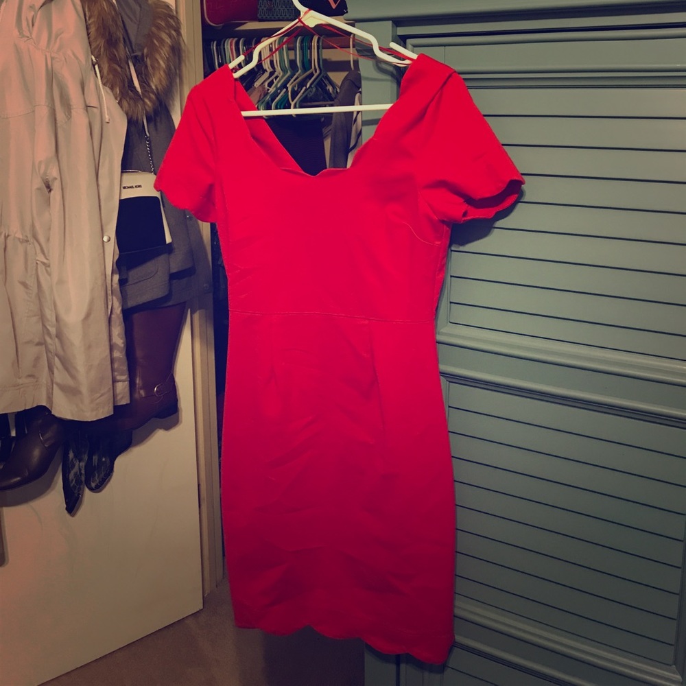 I'm selling a red dress.
