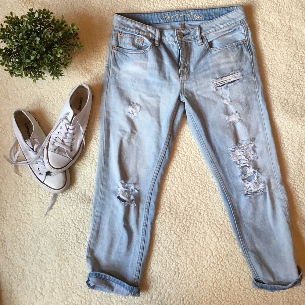 AEO Boyfriend jean capris