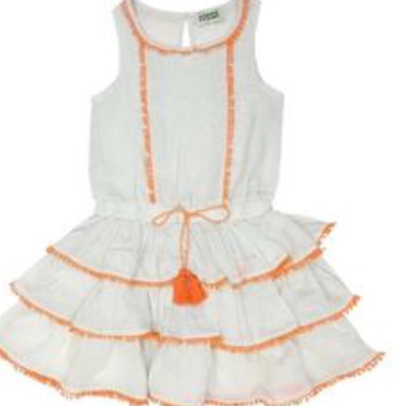 SOPHIE CATALOU GIRLS RUFFLE LAYERS DRESS - Picture 2 of 8