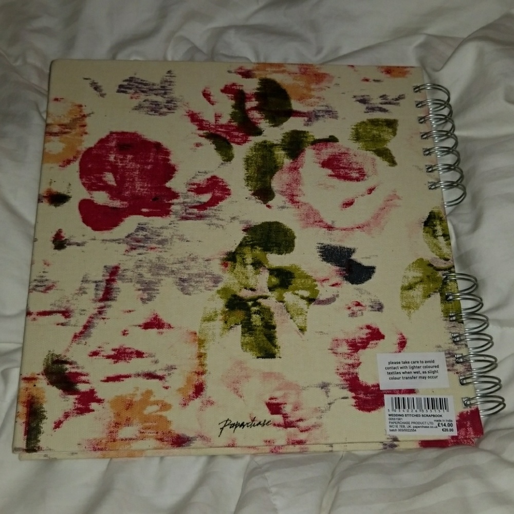Paperchase Embroidered Scrapbook - Picture 2 of 3