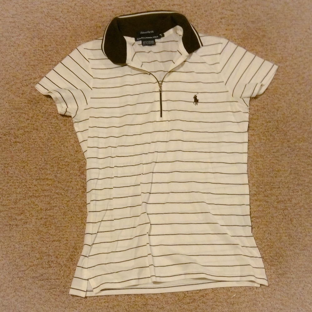 Ralph Lauren Golf SS stripe tailored fit