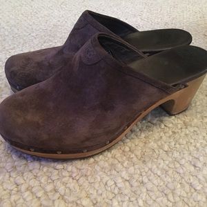 Ugg Australia suede clogs