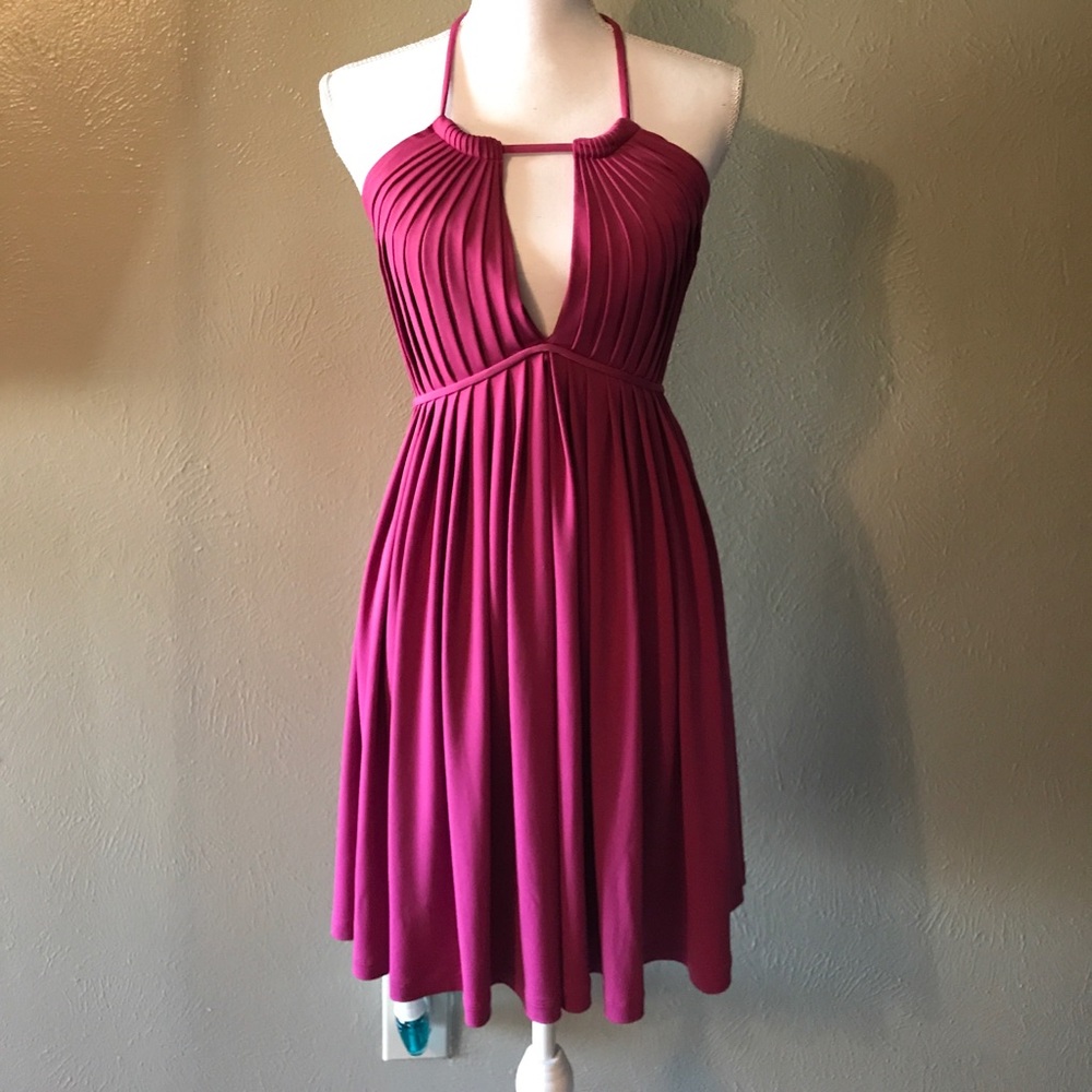 Pink cocktail dress