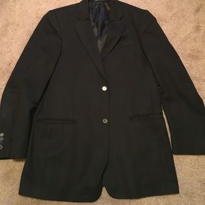 Perry Ellis Portfolio Black 2 piece men's suit