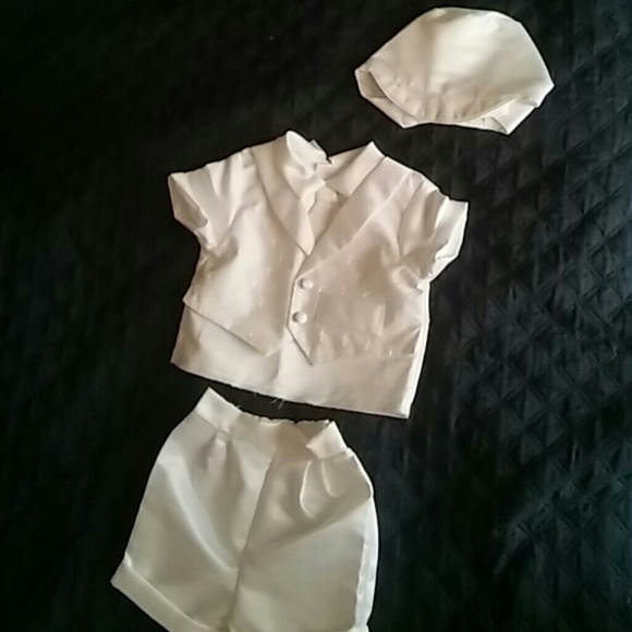3 piece Baby boy Wedding outfit - Picture 1 of 5