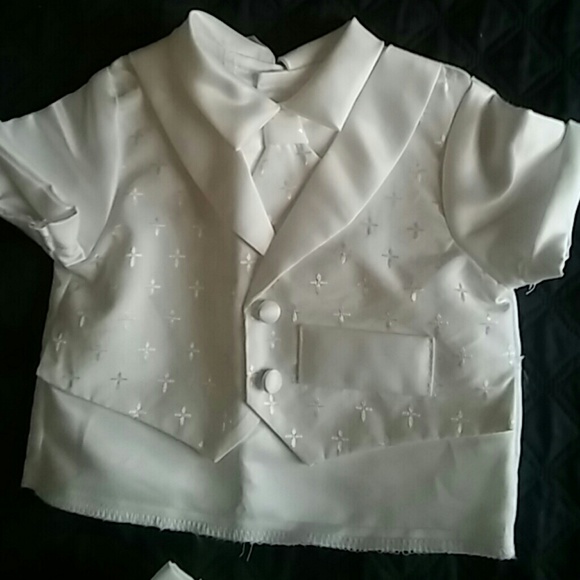 3 piece Baby boy Wedding outfit - Picture 5 of 5