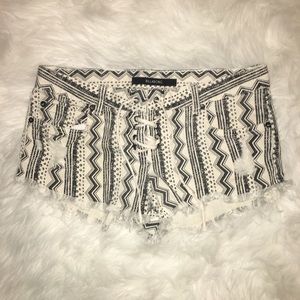 Billabong tribal tie shorts