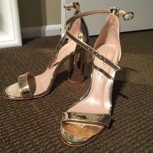 ALDO Gold Sandals