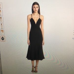 KEEPSAKE The Label Sun Up Pleated Midi Dress