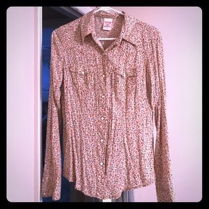 True Religion Pearly Button Western shirt size S