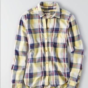 Yellow soft Flannel
