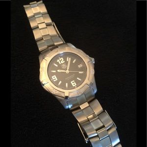 Men's Tag Heuer silver watch