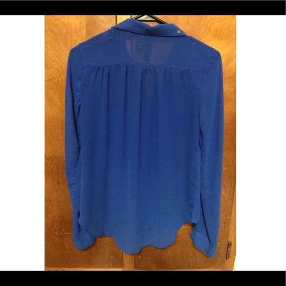 Small royal blue blouse - Picture 2 of 2