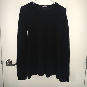 MIU MIU Black Pull Knit