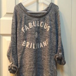 Youth Gray Fab Sweater