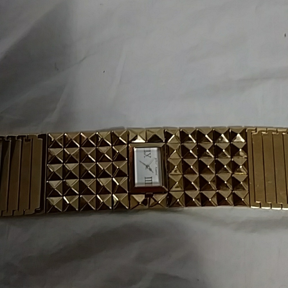 BETSY JOHNSON GOLD TONE WATCH