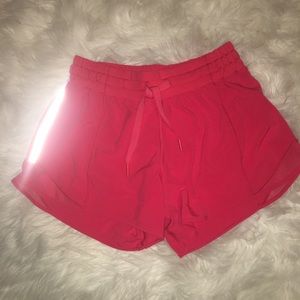 Lululemon pink shorts