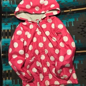 Carter'a Fleece lined rain jacket