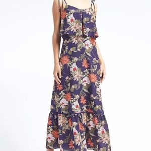 Summer ruffle maxi dress