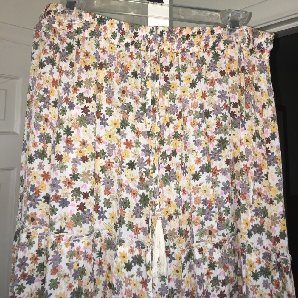 Floral Maxi Skirt
