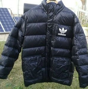 Black Addidas Coat
