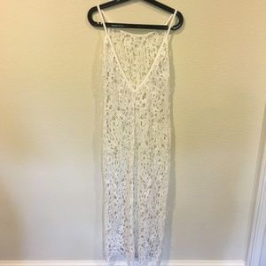 Dresses - White lace maxi dress Dresses - White lace maxi dress