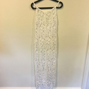 Dresses - White lace maxi dress Dresses - White lace maxi dress
