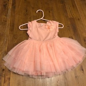 Cherokee tutu dress in Coral size 6-9