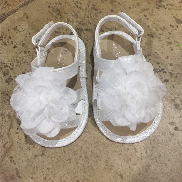 childrens white sandals