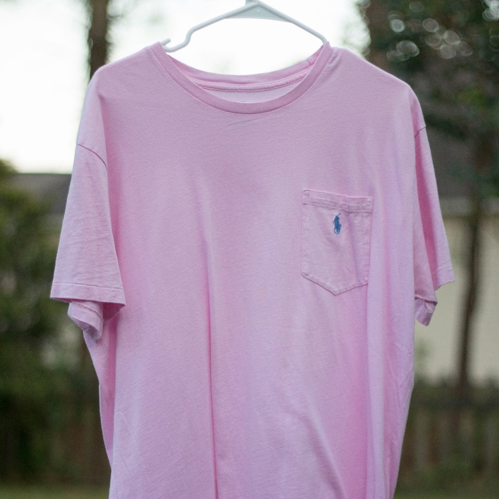 Pink Polo Tee