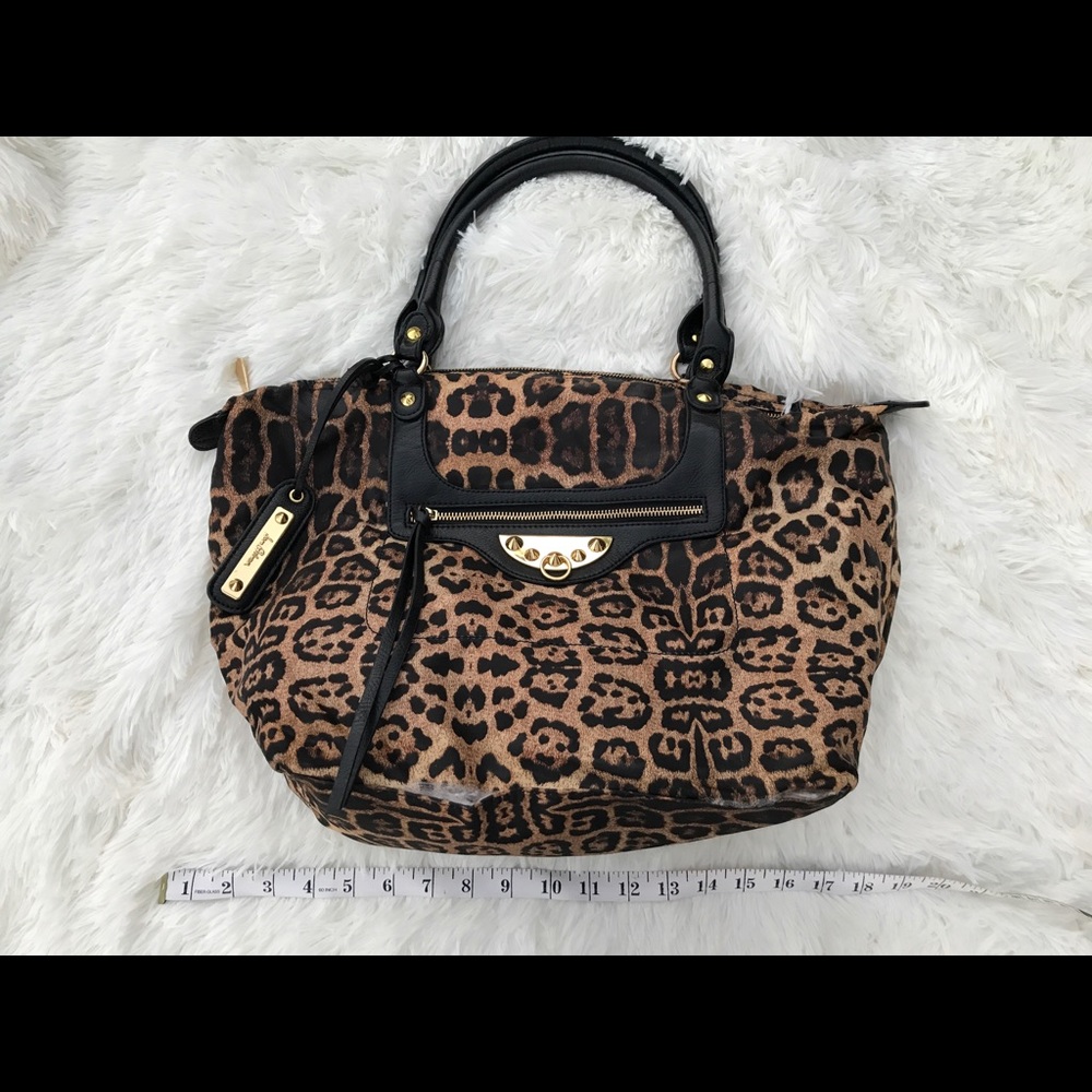Large Leopard Printed Bag Tote