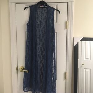 LULAROE Blue Lace Joy