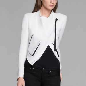 Helmut Lang White Moto Jacket Helmut Lang White Moto Jacket