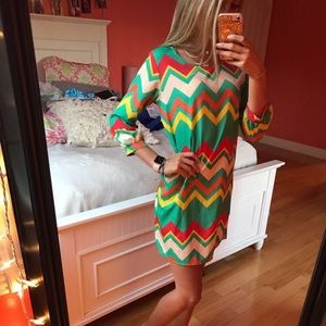 Chevron dress