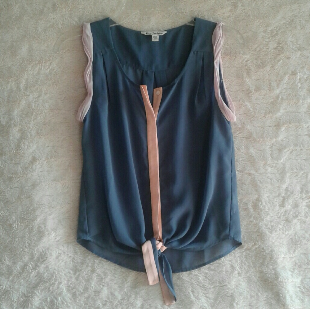 American Eagle Sheer Blouse