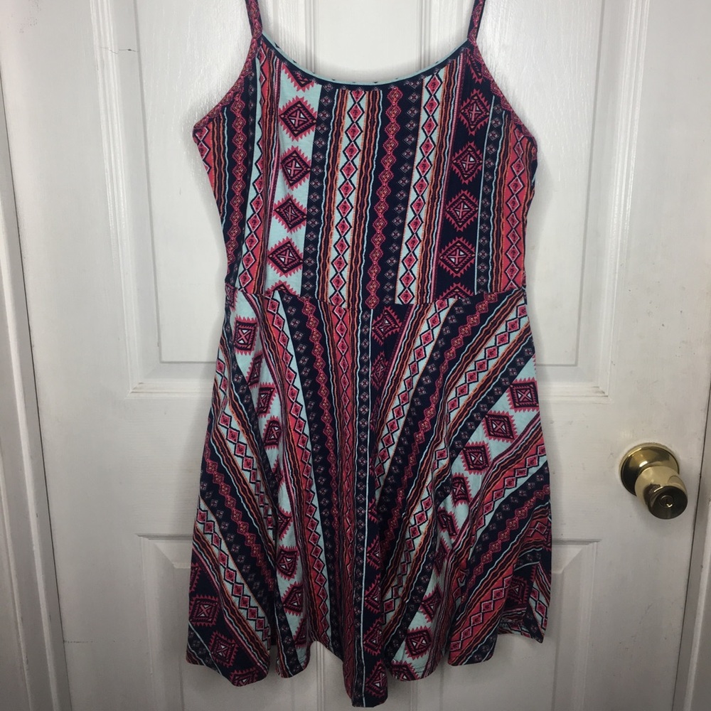 Printed summer dress