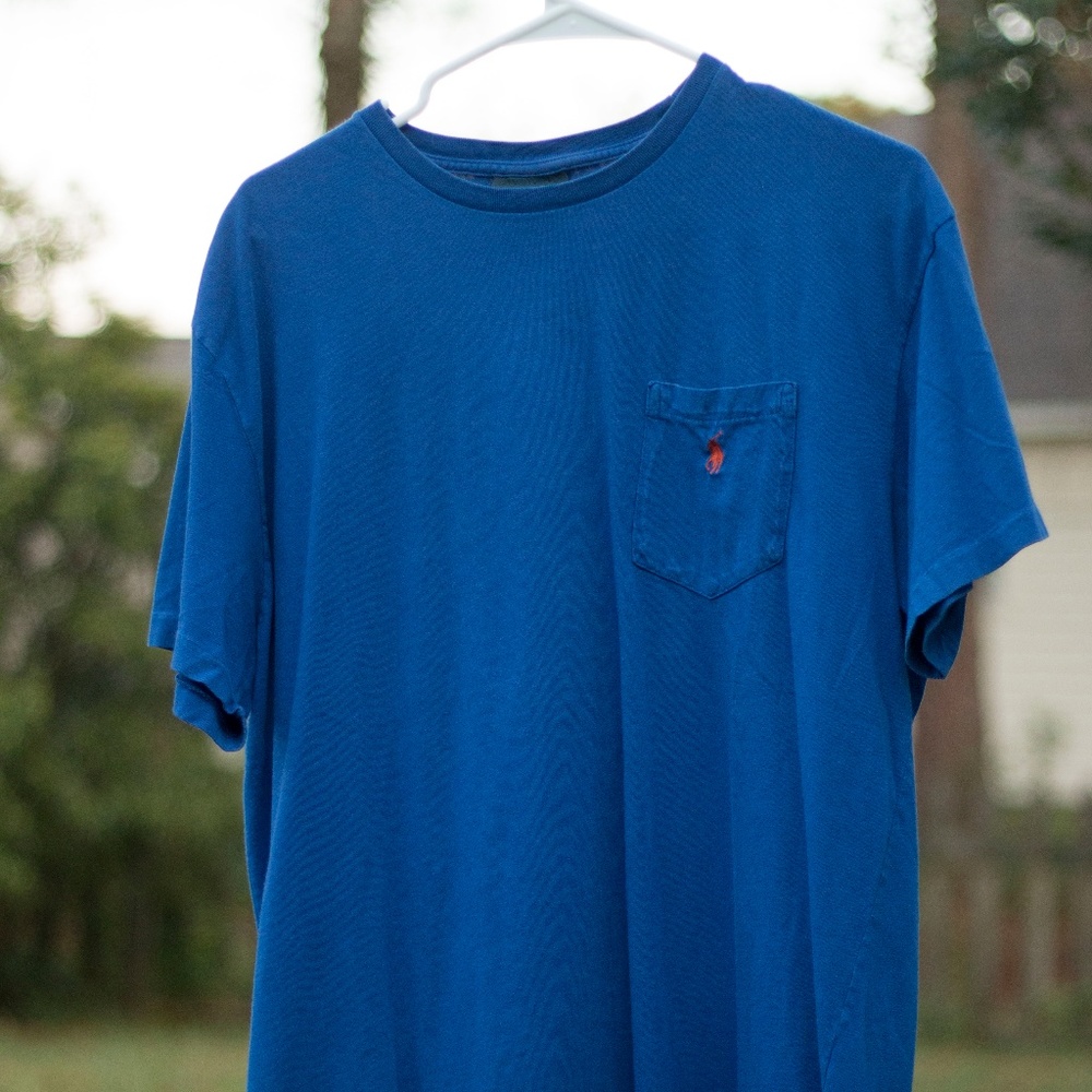 Blue Polo Tee