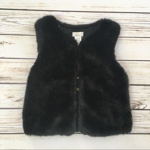 Beautiful Black Faux Fur Vest 🖤