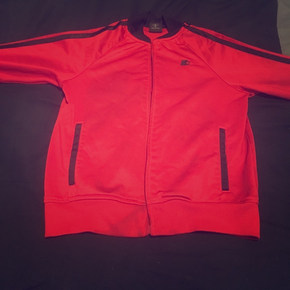 Starter jacket RED\BLACK CHILDRENS