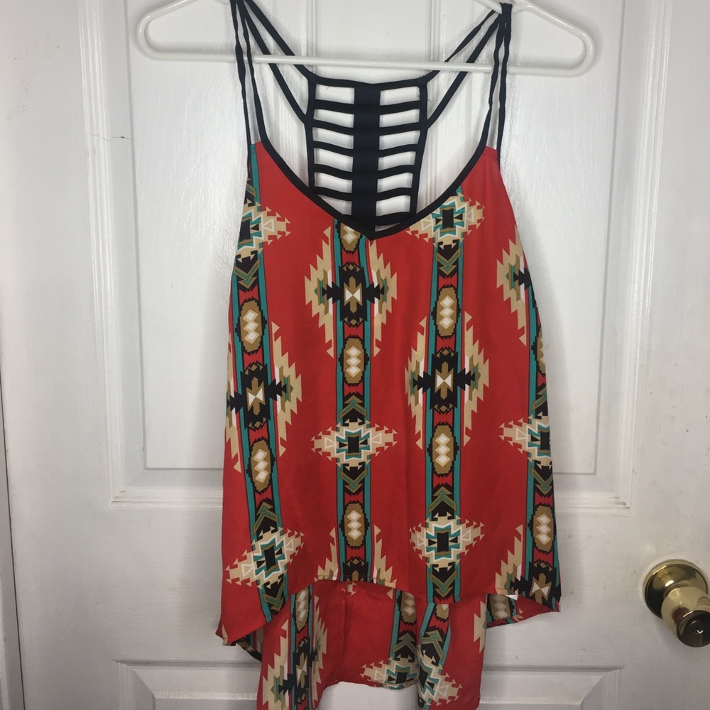 Printed tribal tank